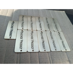 custom brass plate tag