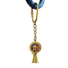 Telegraph Brass Key Ring Keychain TBK14