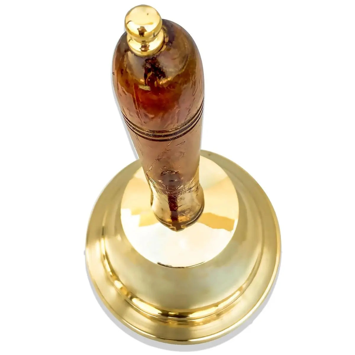 nautical brass handbell handheld design