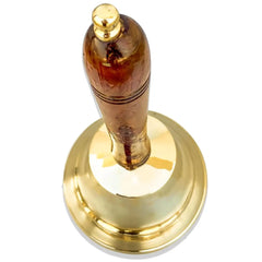 nautical brass handbell handheld design