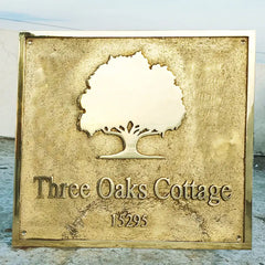 Placas de latón personalizadas CBP134