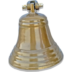 vintage nautical brass ship bell classic finish