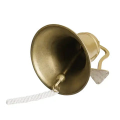 wall hanging brass ship bell maritime style