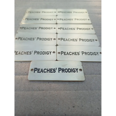 brass tag for labeling