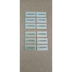 custom brass metal tag