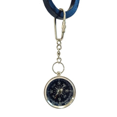Compass Brass Key Ring Keychain CBK26