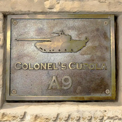 personalized bronze plaque