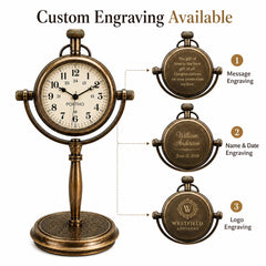 Custom engraving options infographic.