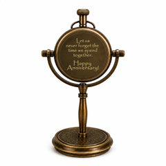 Personalized anniversary clock gift
