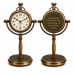Horloge de bureau personnalisée à offrir en cadeau ACP07