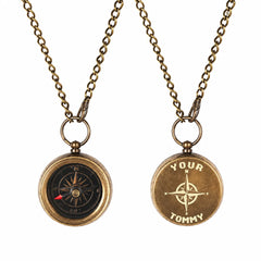 Tu par de collares con brújula Your Tommy Your Tubbo 