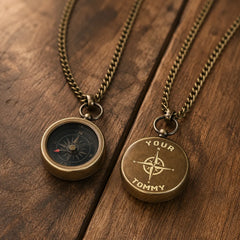 Tu par de collares con brújula Your Tommy Your Tubbo 