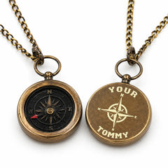 Tu par de collares con brújula Your Tommy Your Tubbo 