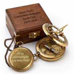 Brújula del reloj de sol