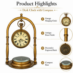 Personalised Desk Clock TCC0017