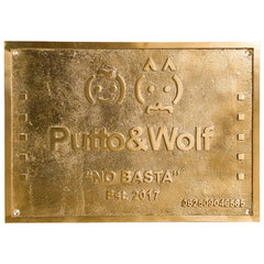 Company Logo Brass Plaque Plate CLBP84