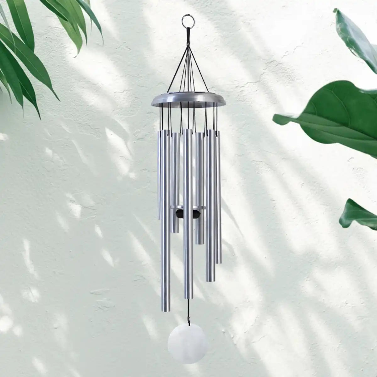 Silver Corinthian Bells Wind Chime