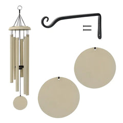 Memorial Retirement Carillon à vent en aluminium de 30 pouces de profondeur WC10