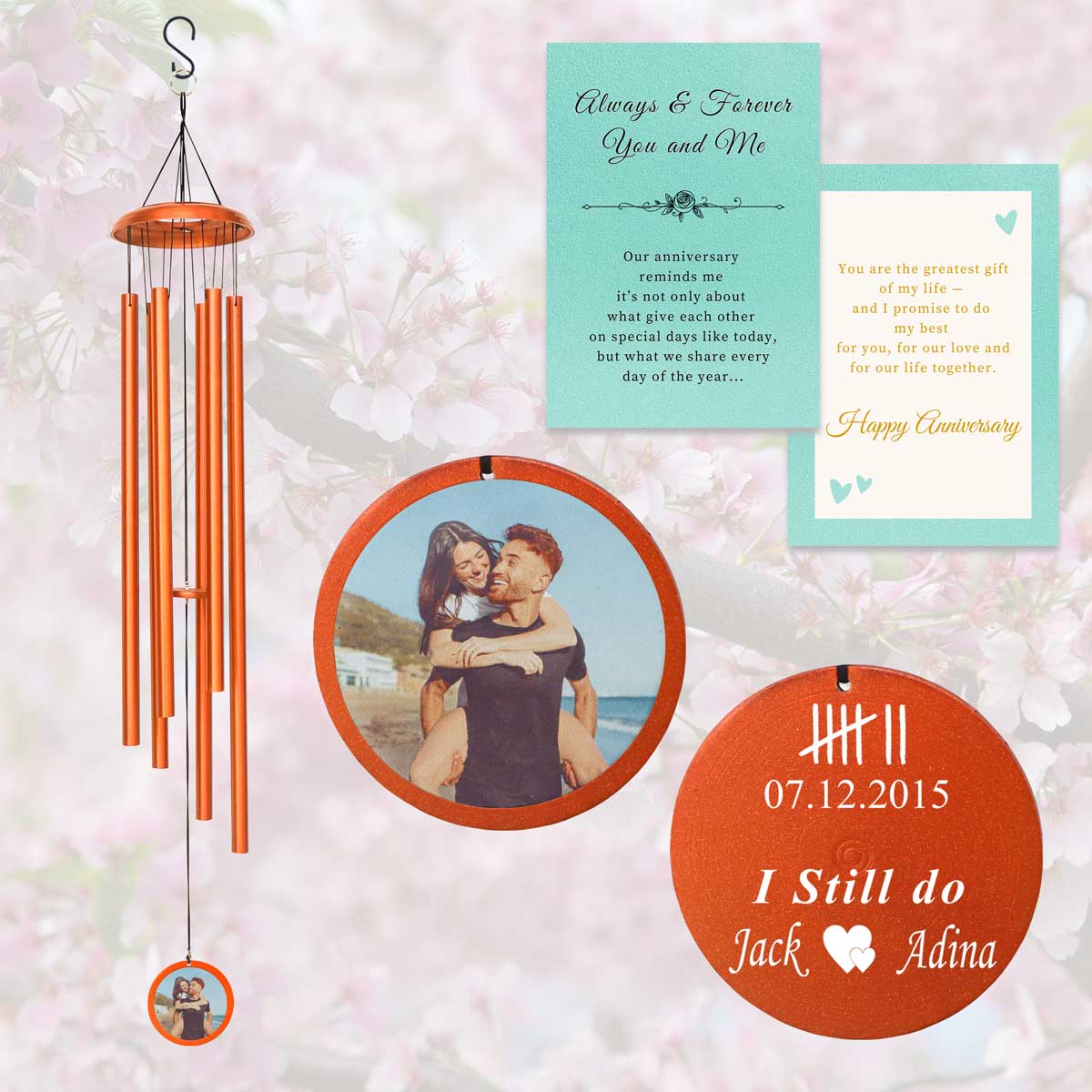 Couples Wind Chime CWC27