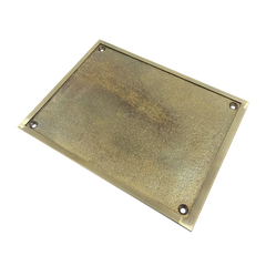 Placa de placa de latón de dirección ABP150