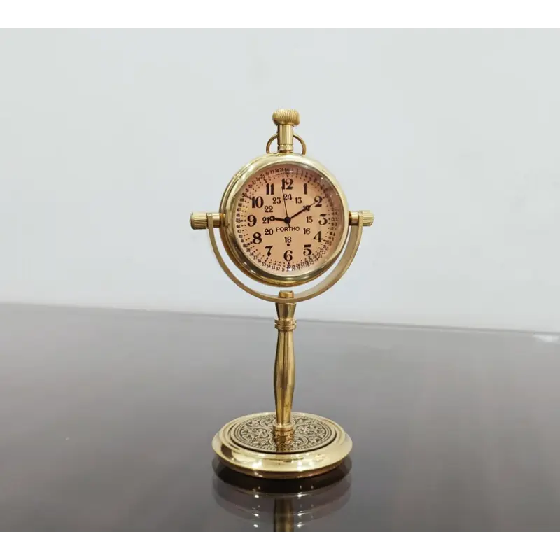 Custom Engraved Desk Clock Gift for Him BDC63