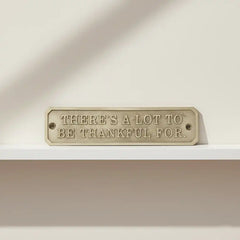 Personalized Brass Name Plate