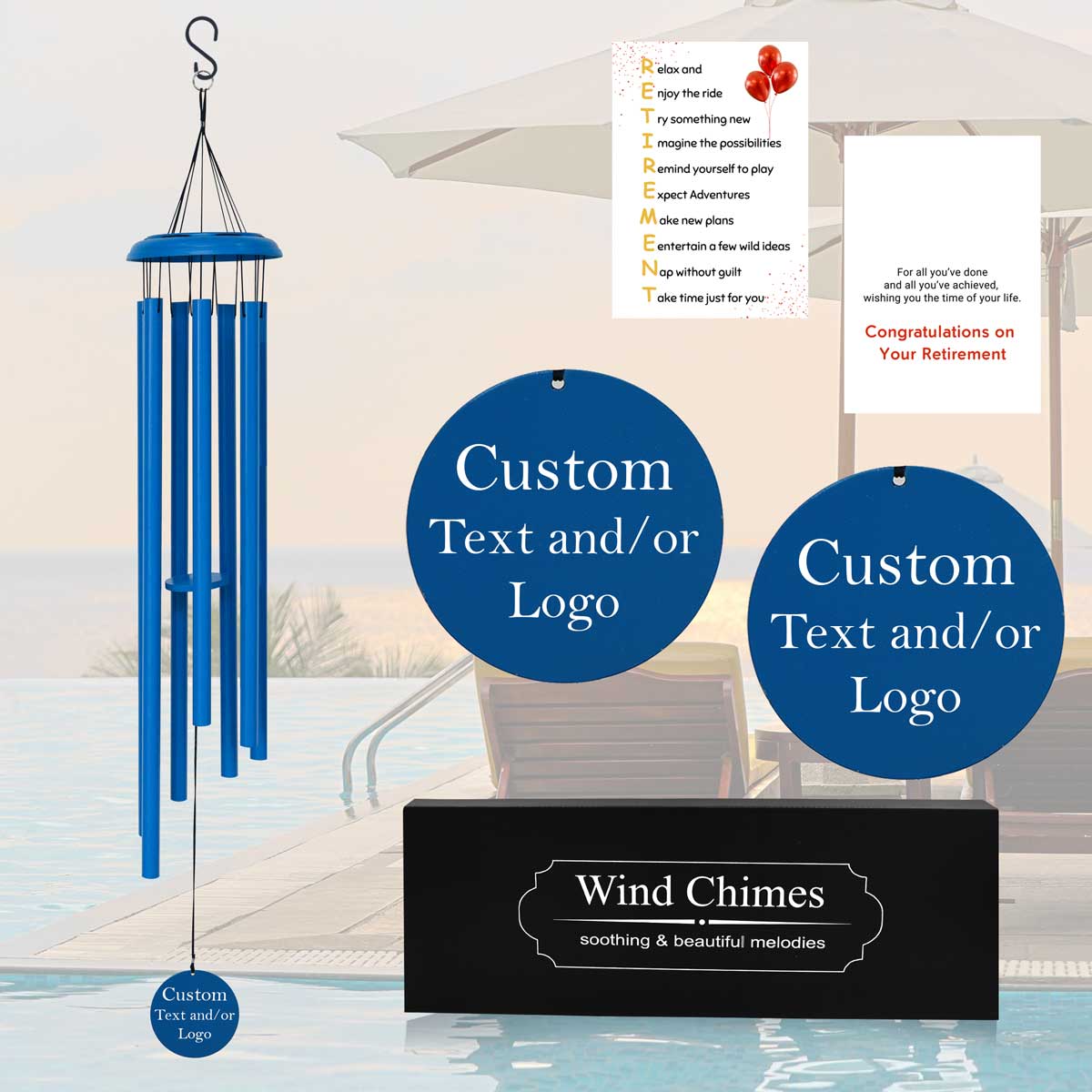 Custom Logo Wind Chimes LWC61