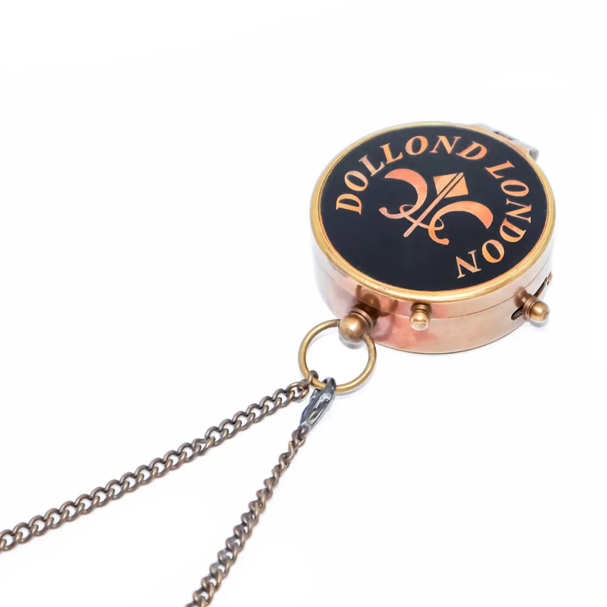 Dollond London Flat Brass Compass BC117