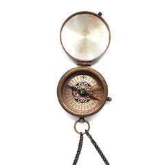 Dollond London Flat Brass Compass BC117