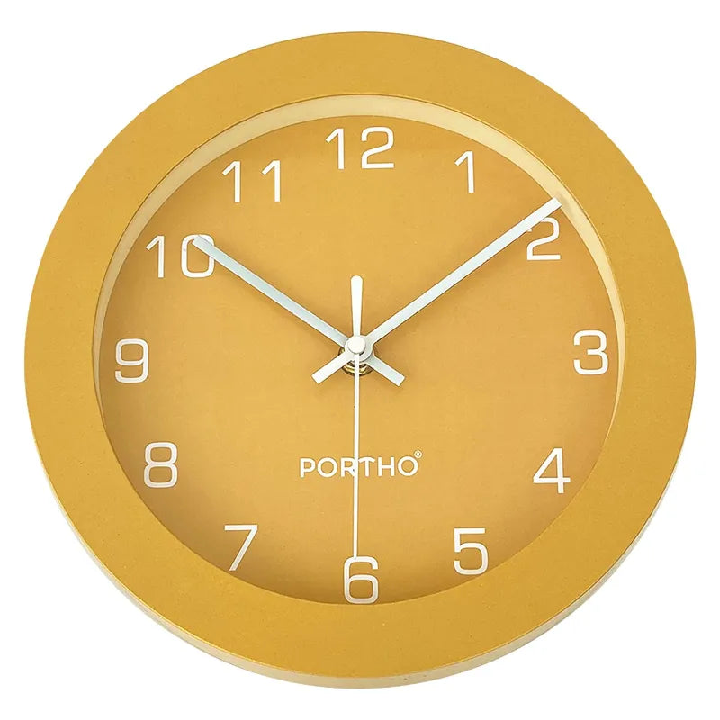 Elegant Classic Look Wall Hanging Clock in various colours for Decoration ACP10