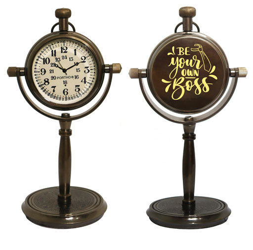 Personalized Desk Clock Gift for Office