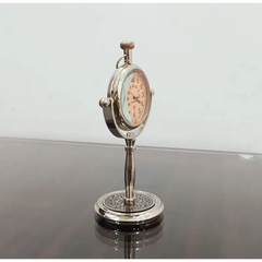 Engraved Brass Desk Clock ACP060