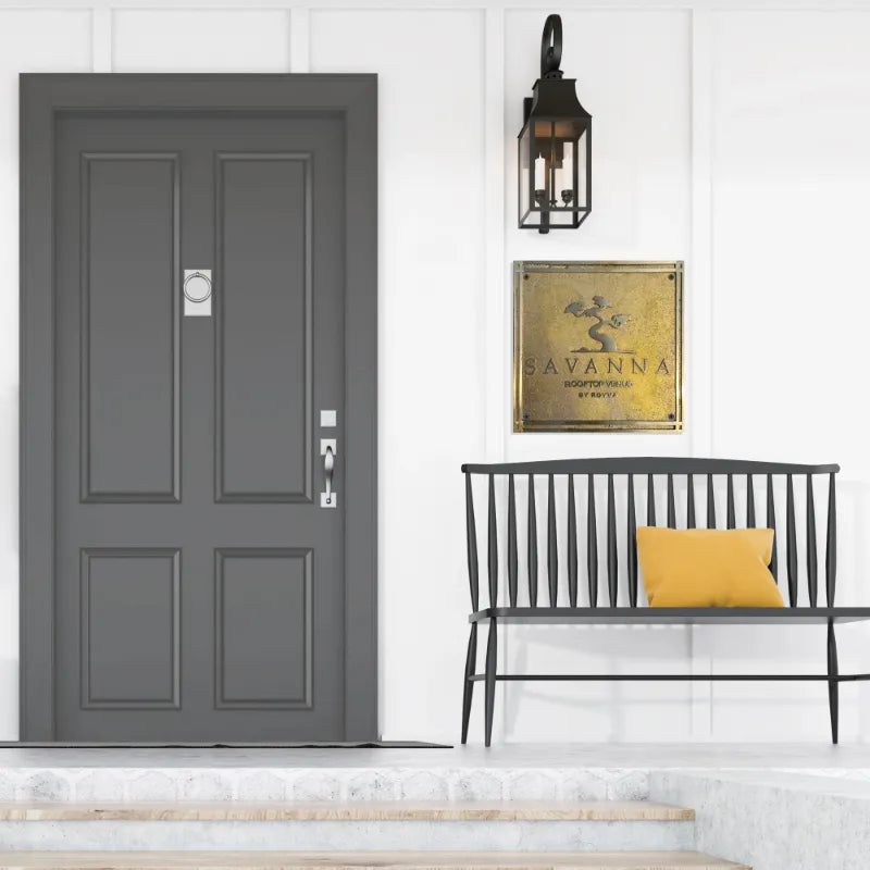 Engraved Solid Brass Plate