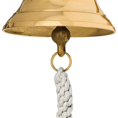 classic brass ship bell with clear sound