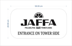 Set of Jaffa Logo Brass Etched Plaques