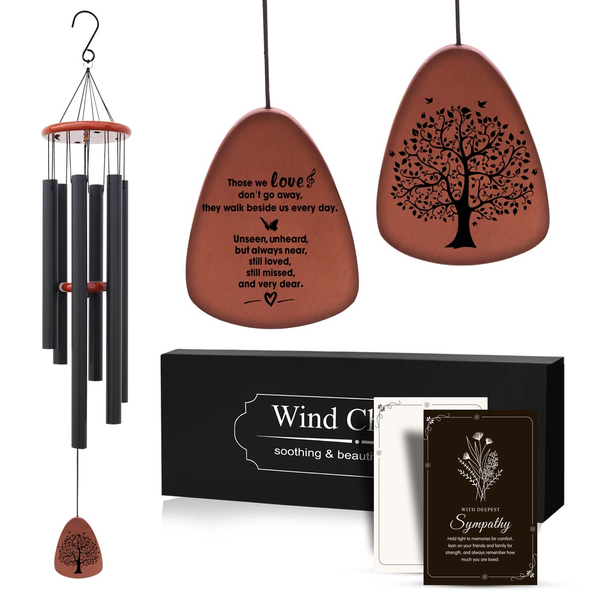 Memorial Wind Chime Gift WWC01