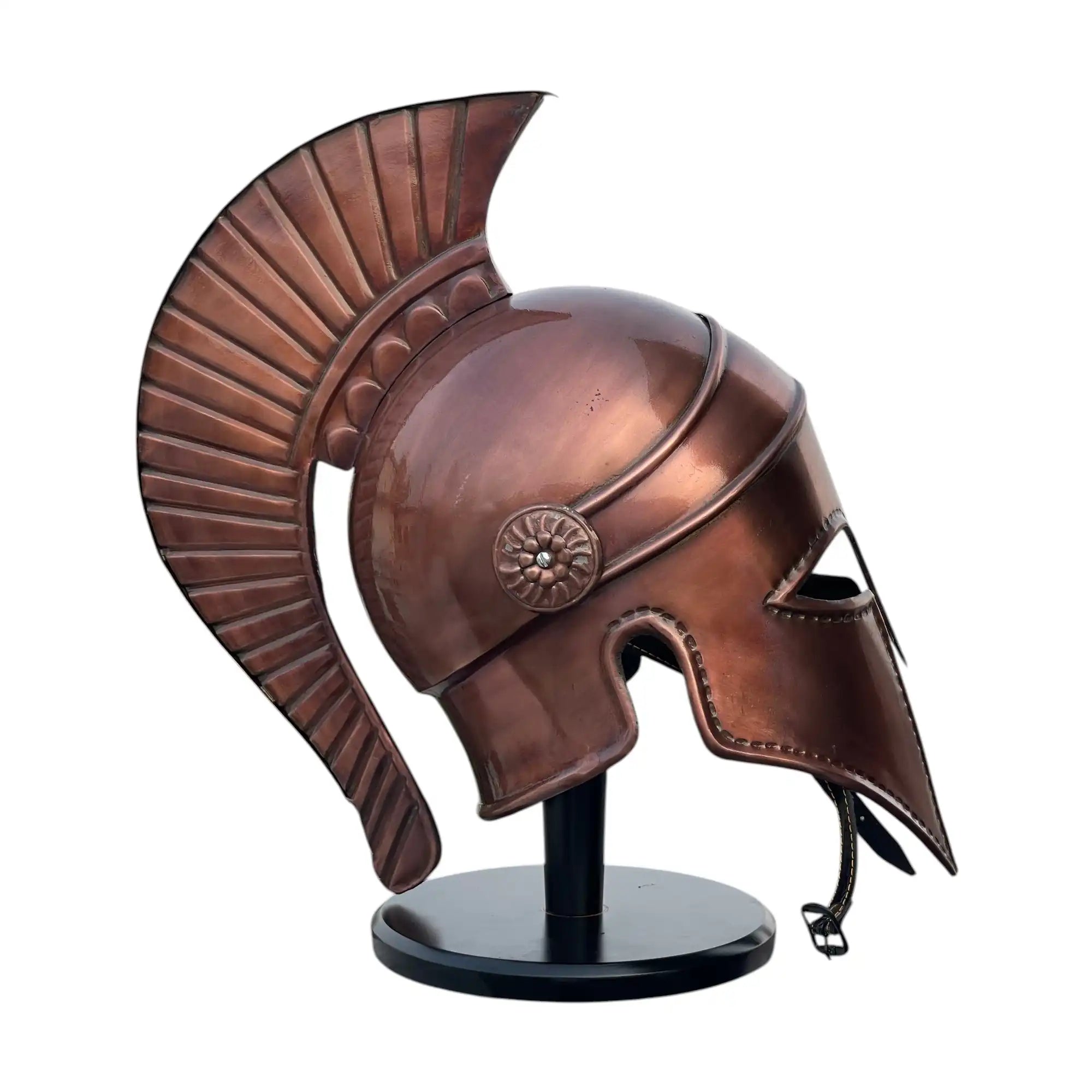 Medieval Greek Corinthian Ancient Greece Warrior Helmet