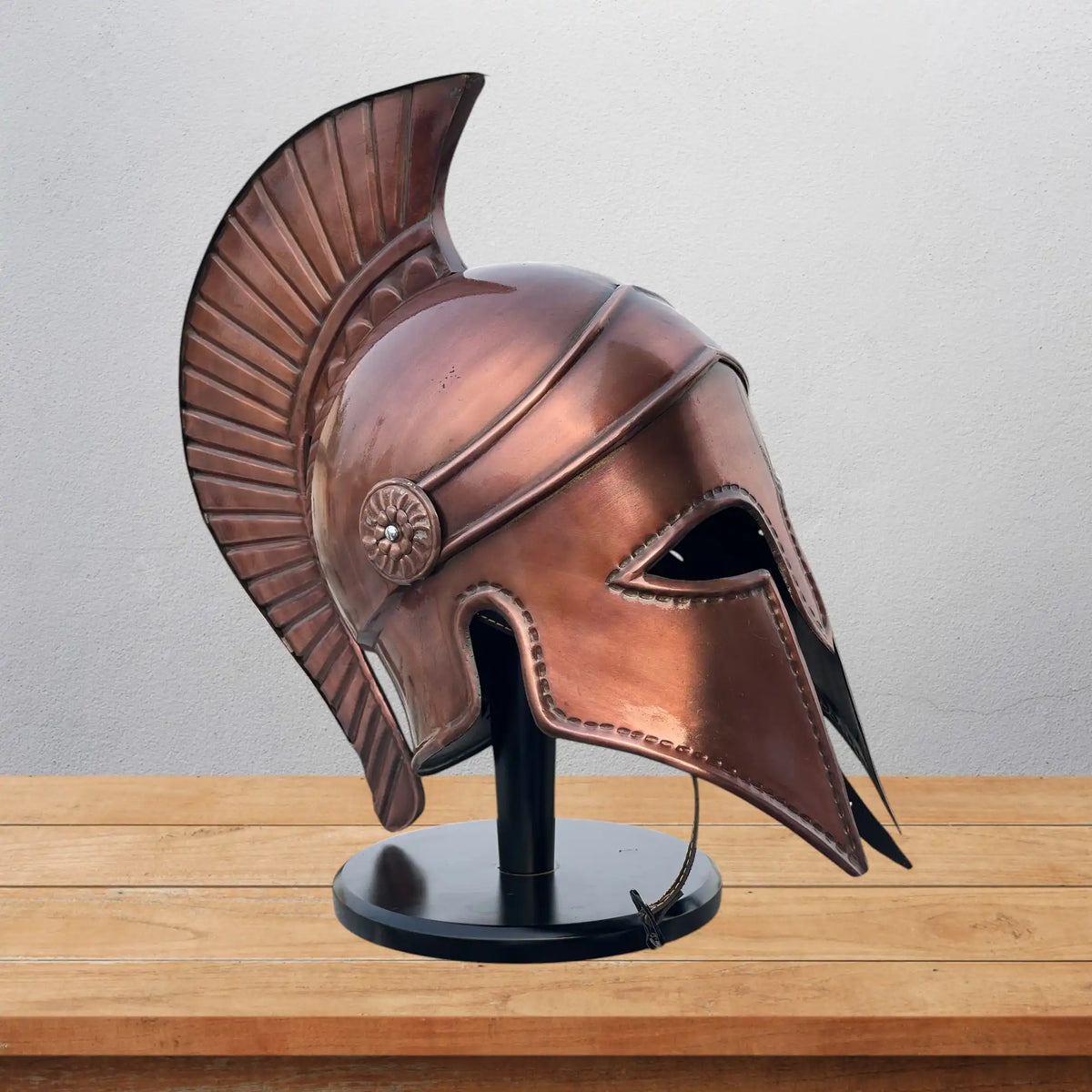 Medieval Greek Corinthian Ancient Greece Warrior Helmet