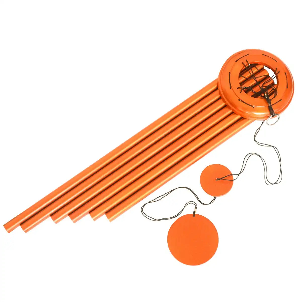 Weather-Resistant Copper Wind Chime with Deep, Soothing Tones