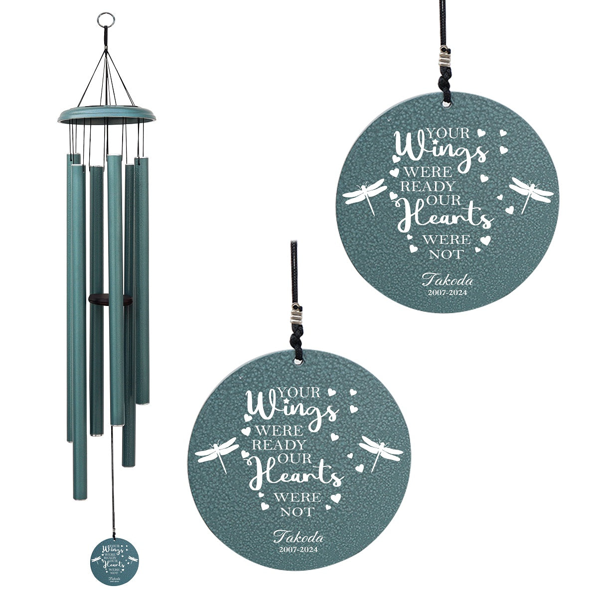 Memorial Wind Chime For Loved Ones MWC118