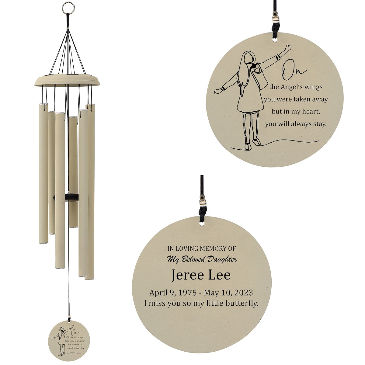 Memorial Wind Chime MWC80