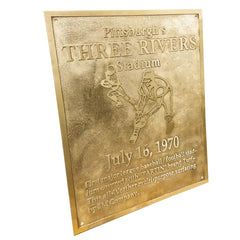 custom brass sign plaque