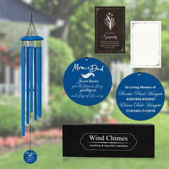 Memorial Wind Chime Gift for Mom Dad MWC65