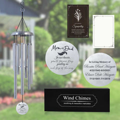 Memorial Wind Chime Gift for Mom Dad MWC65