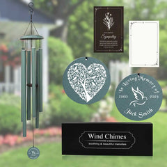 Turkish green Memorial Wind Chime