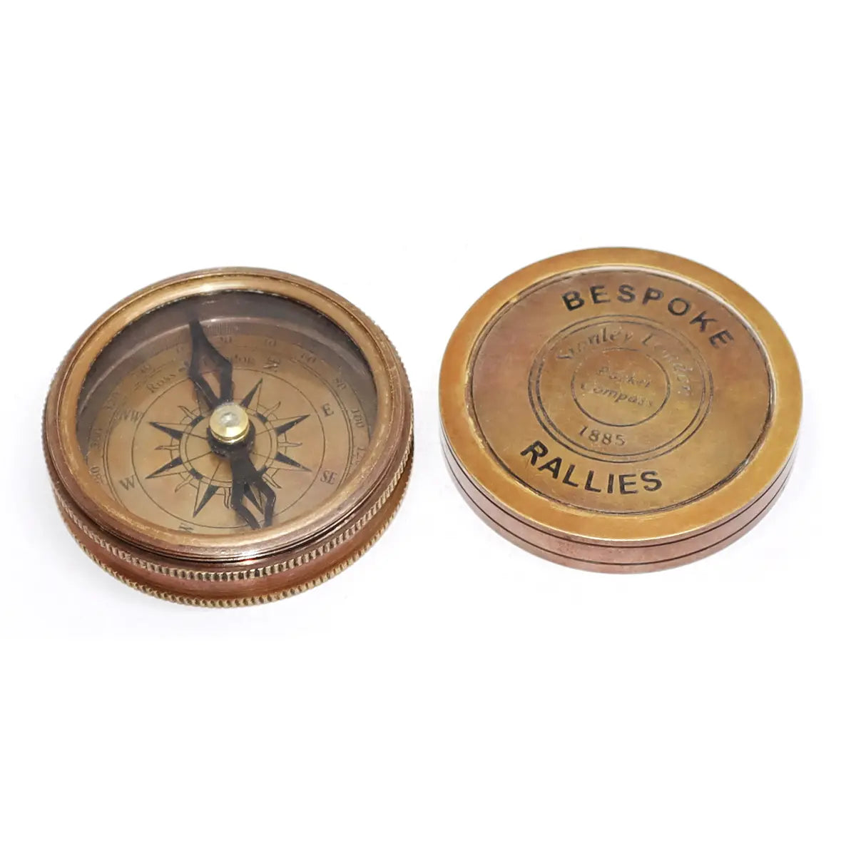 Nautical Vintage Bespoke Brass Compass NBC111