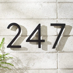 Placas de placa de número de casa de latón NBP128
