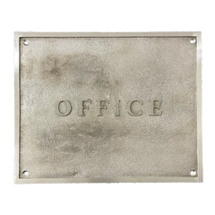 Office Brass Plaque Plate OBP126