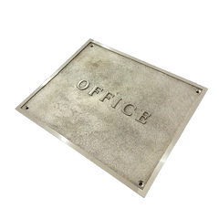 Office Brass Plaque Plate OBP126
