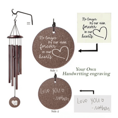 Personal Handwriting Wind Chime PHWC29